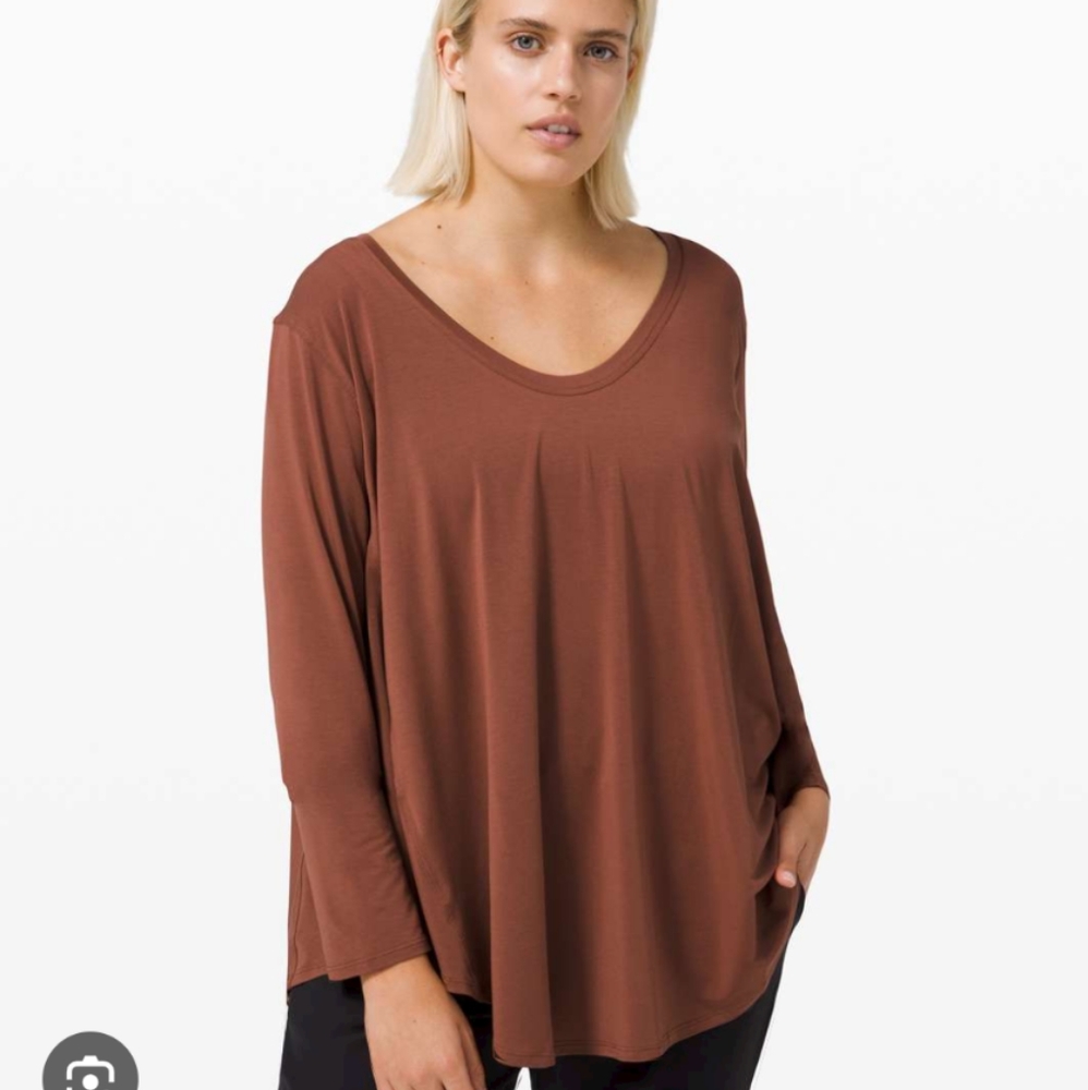 Lululemon up for down time long sleeve